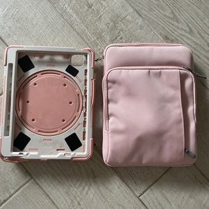 iPad case and protective sleeve